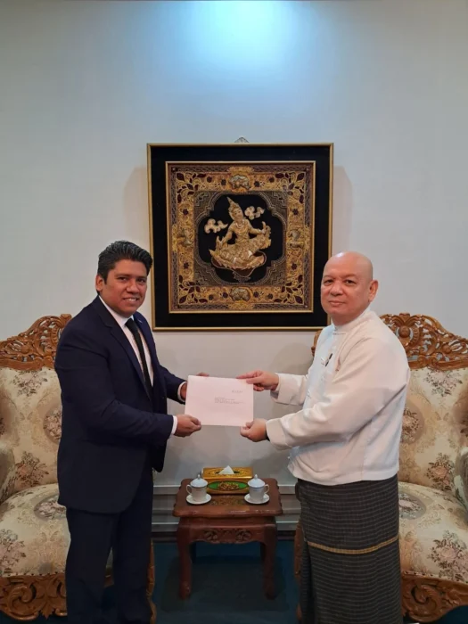 Presentación de Copias de Estilo en la República de la Unión de Myanmar