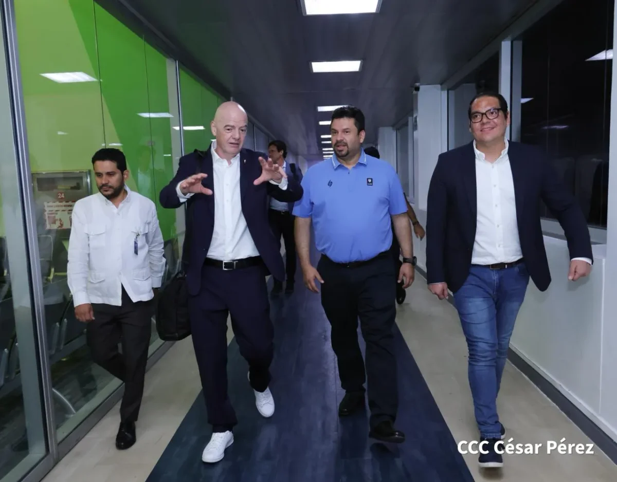 Presidente de la FIFA resalta avances del fútbol en Nicaragua