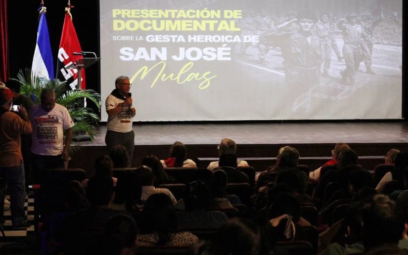 Rinden homenaje a la Gesta de San José de las Mulas con un documental