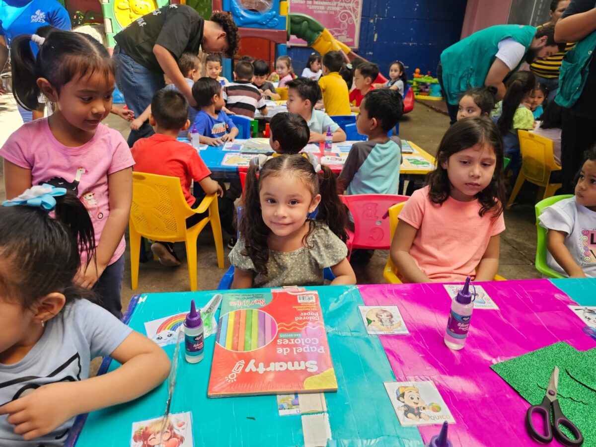 Una mañana llena de colores y alegría para los niños del CDI Lupita Jirón