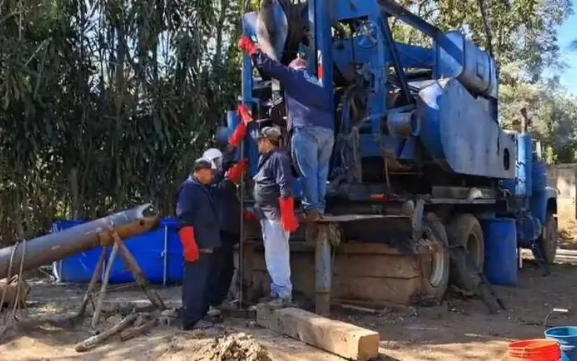 San Marcos: Nuevo pozo de agua potable alcanza el 55%