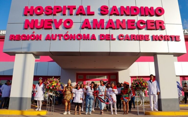 Inauguración del Hospital Sandino Nuevo Amanecer: una victoria más del pueblo