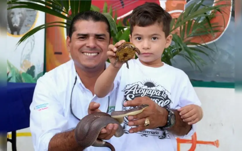 Programa “El Zoológico en tu Comunidad” llega a Acoyapa