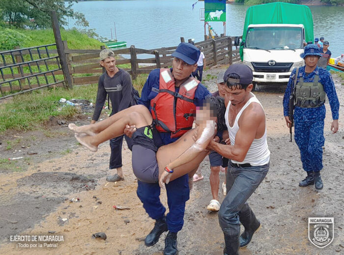 Ejército localiza cuerpo de menor fallecido por sumersión en El Rama