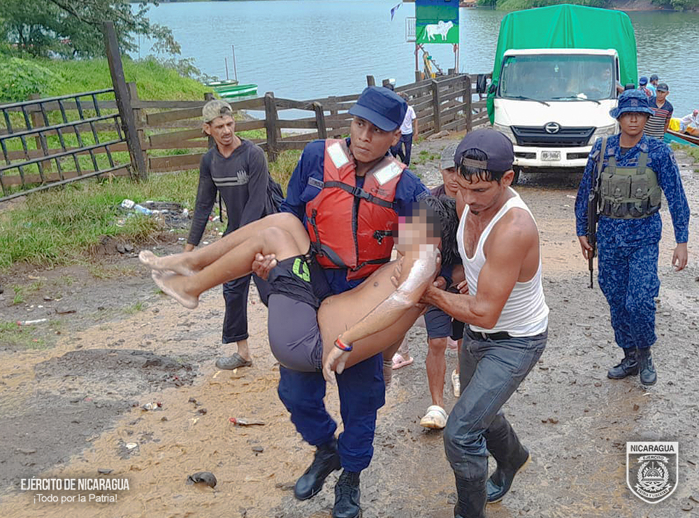 Ejército localiza cuerpo de menor fallecido por sumersión en El Rama
