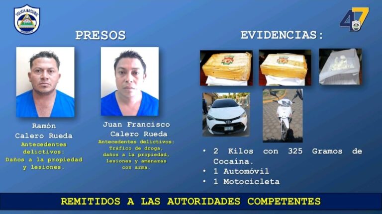 Incautan 2 kilos con 325 gramos de cocaína en León