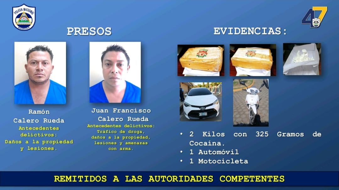 Incautan 2 kilos con 325 gramos de cocaína en León