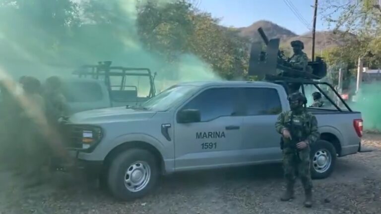 México realiza operativo de seguridad en Sinaloa
