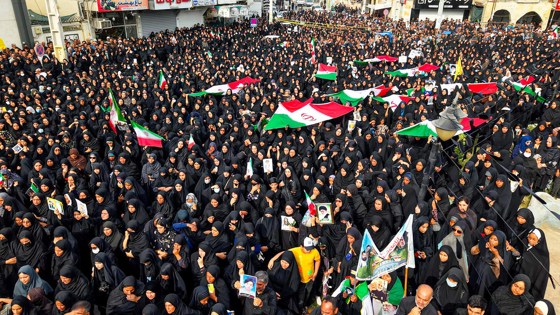 Miles salen a las calles en Irán para honrar a las víctimas de las agresiones de EEUU e Israel