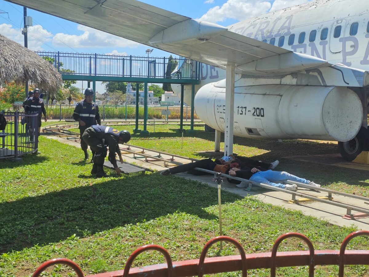 Nicaragua practica un accidente aéreo en el primer Ejercicio de protección del 2026