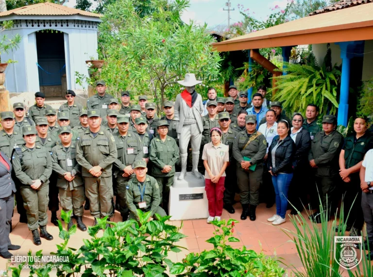 Ejército realizo Visita a Casa Museo “Augusto C. Sandino”
