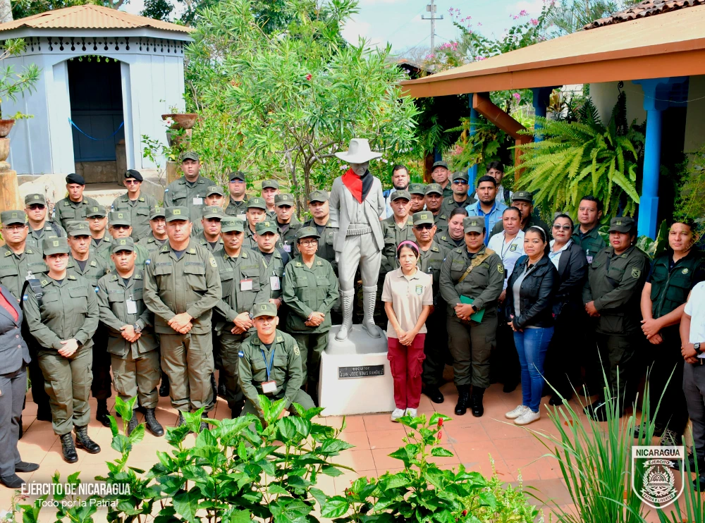 Ejército realizo Visita a Casa Museo “Augusto C. Sandino”