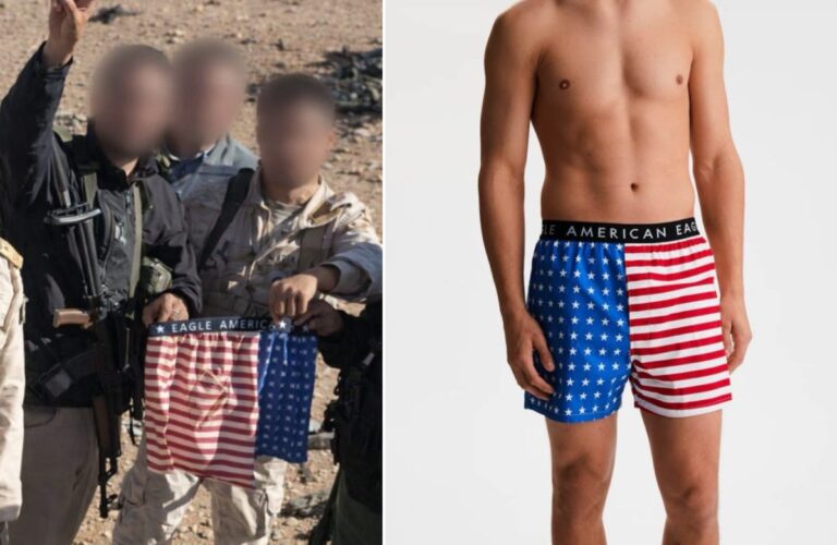 Bóxers usados por el piloto rescatado en Irán se agotaron en las tiendas de American Eagle