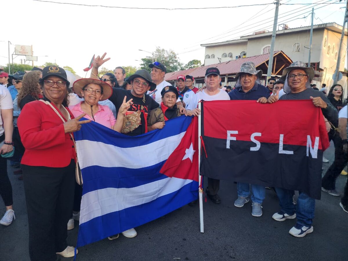 Nicaragua celebra con una caminata las victorias de la paz