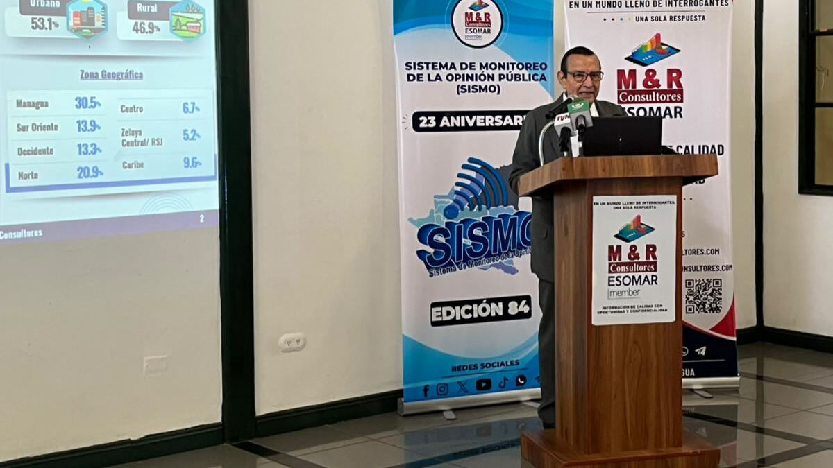 Copresidenta destaca resultados del estudio de opinión de MyR