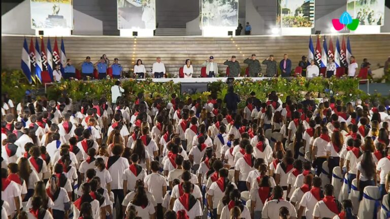 Copresidentes encabezan acto “Nuestra Victoria es la Paz”