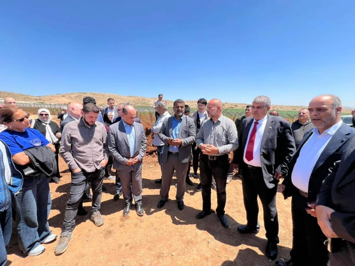 Delegación nicaragüense sostuvieron encuentros en Tubas, Cisjordania