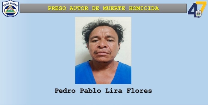 Detienen a Pedro Lira Flores, de 39 años