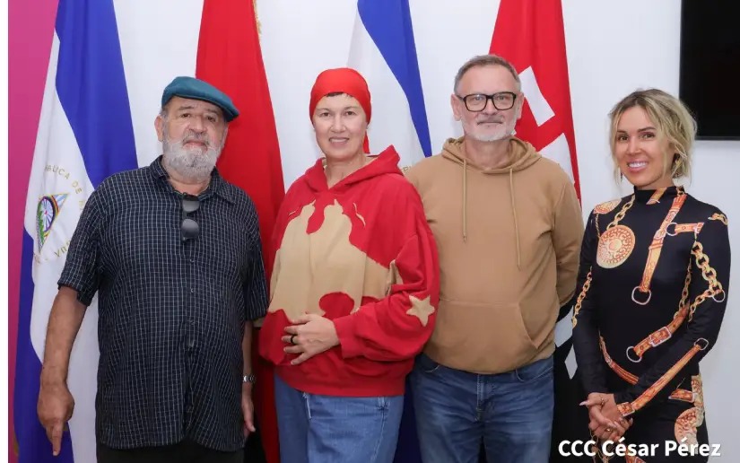 Director y productora de cine de Rusia en Nicaragua