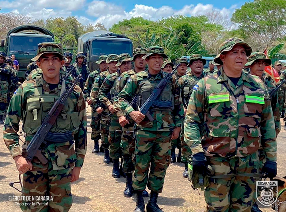 Ejército de Nicaragua se prepara para celebrar su 47 aniversario