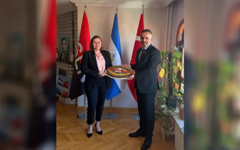 Embajada de Nicaragua en Ankara fortalece vínculos con empresarios de Malatya