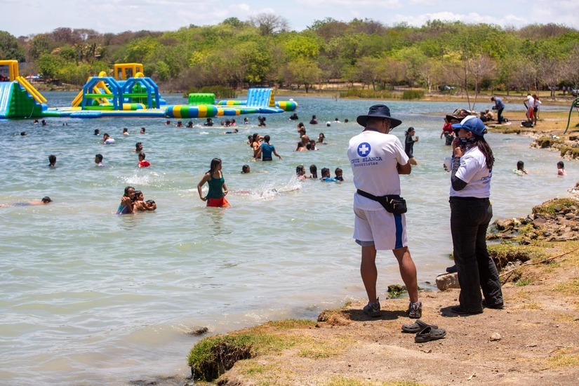 Xiloá continúa recibiendo a las familias que buscan distracción