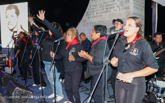 ALMA rinde homenaje al Héroe Nacional Rigoberto López Pérez