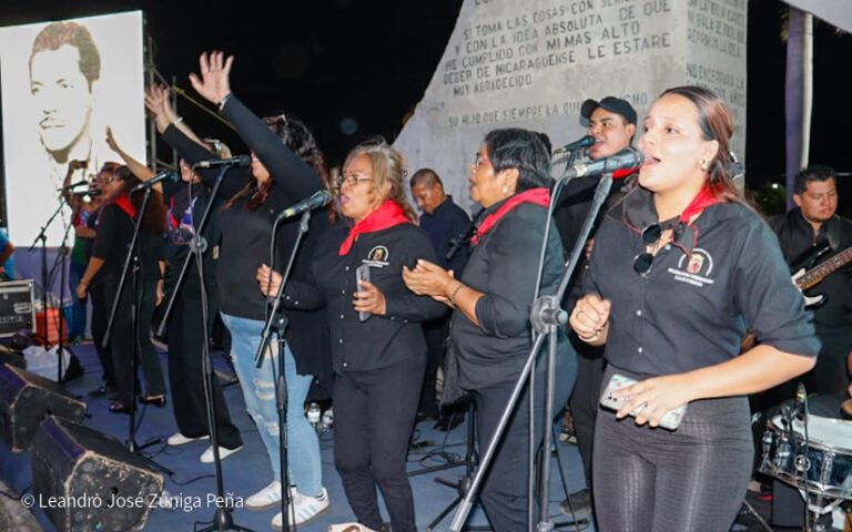 ALMA rinde homenaje al Héroe Nacional Rigoberto López Pérez