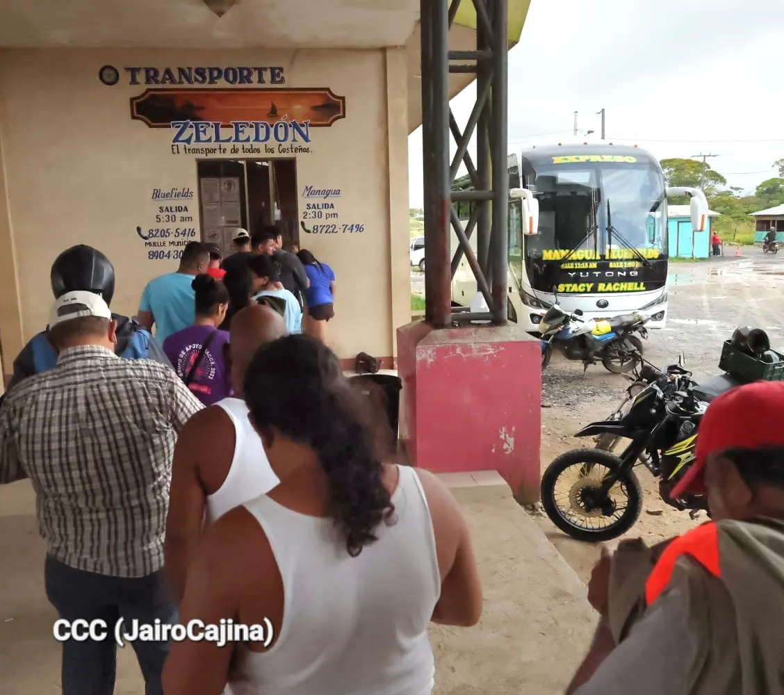 Caribe Sur avanza en modernización del transporte intermunicipal