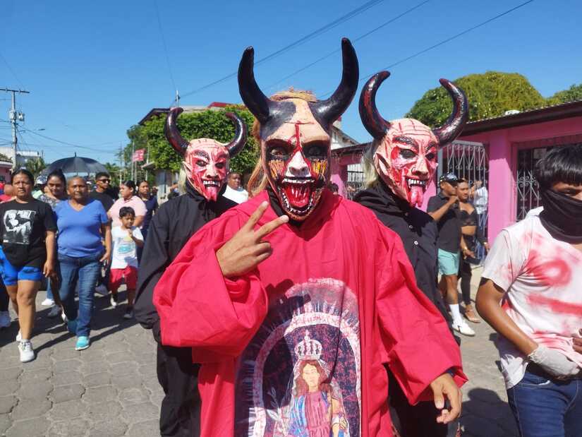 Celebran en Diriá El Torovenado en honor a la Virgen de los Desamparados