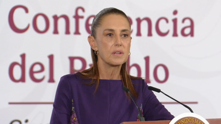 Sheinbaum denuncia a sectores de la política de EEUU