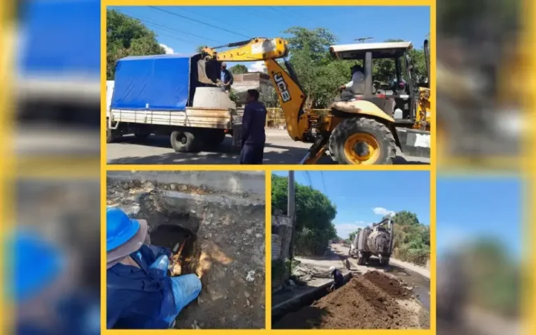 ENACAL mejora alcantarillado en barrios de Managua