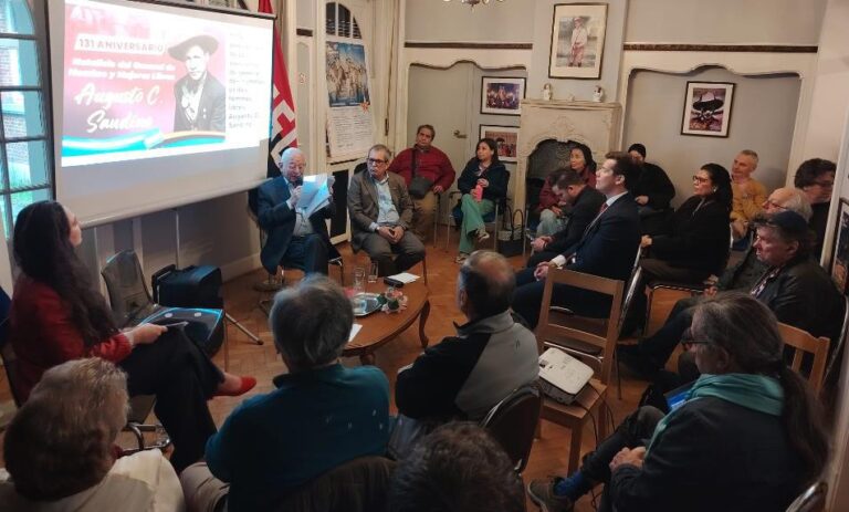 Embajada de Nicaragua en Bélica destaca vigencia del pensamiento de Sandino en conversatorio internacional