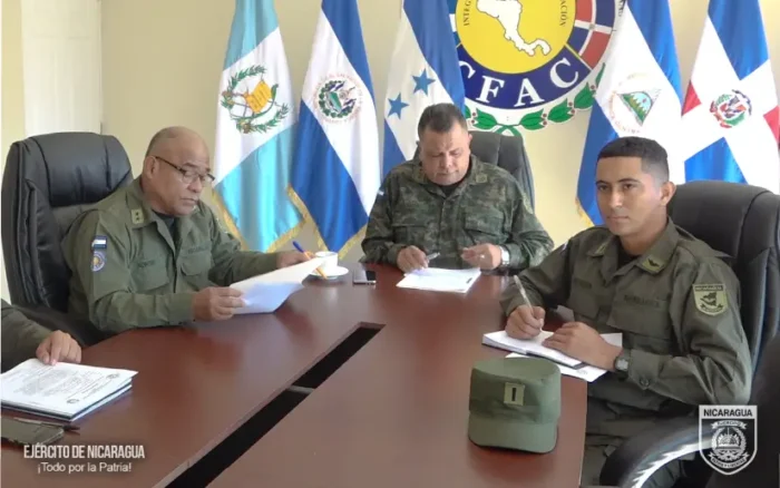Fuerza Aérea del Ejército de Nicaragua participa en reunión metodológica de la CFAC