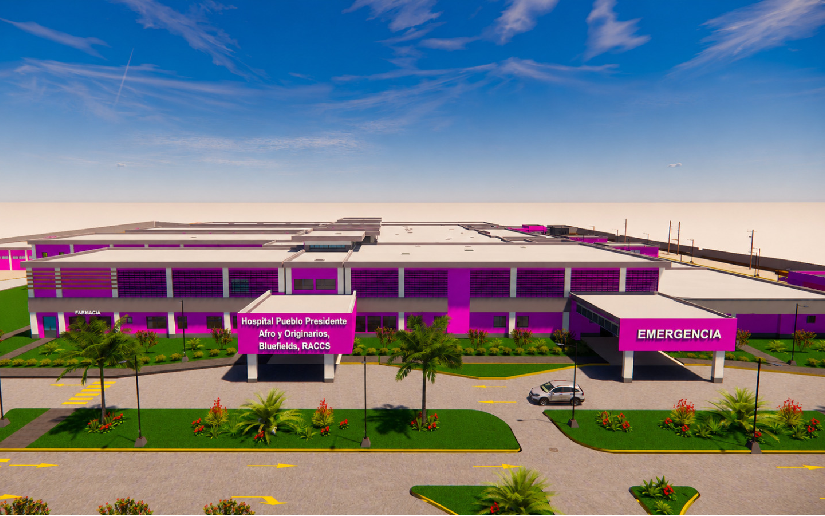 Inicia construcción del Hospital Pueblo Presidente Afro y Originarios en Bluefields