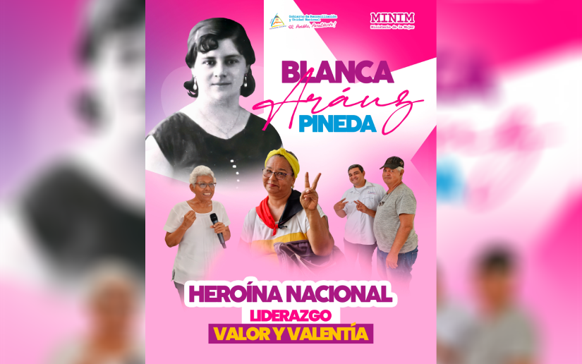 MINIM destaca liderazgo, valor y valentía de Blanca Stella Aráuz