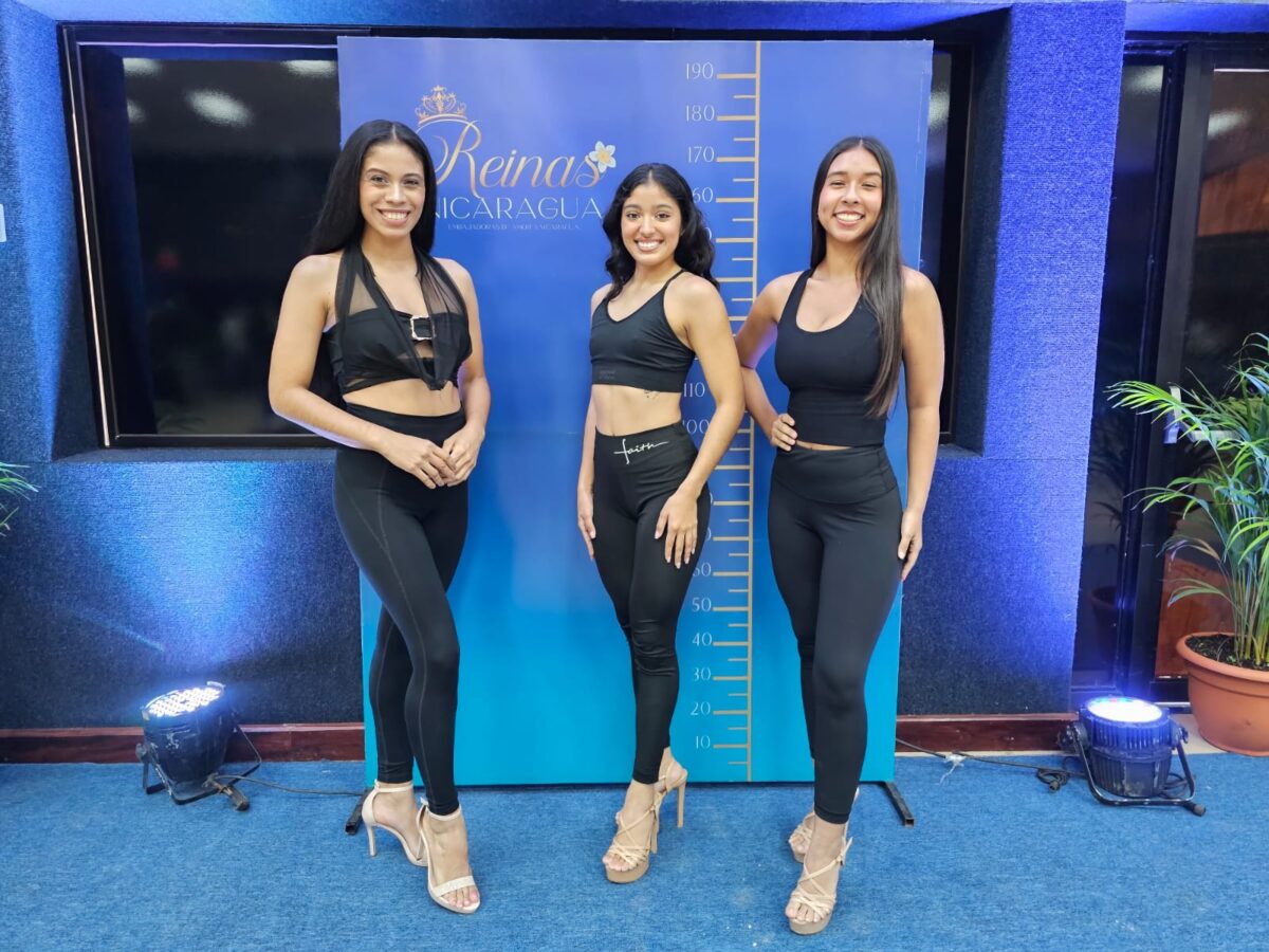 Más de 50 jóvenes bellas hicieron el Casting de Reinas Nicaragua