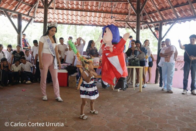 Minjuve promueve actividades recreativas con niños de Sabana Grande