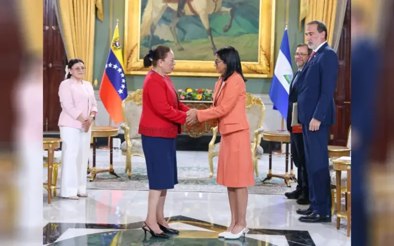 Presentamos Cartas Credenciales ante República Bolivariana de Venezuela
