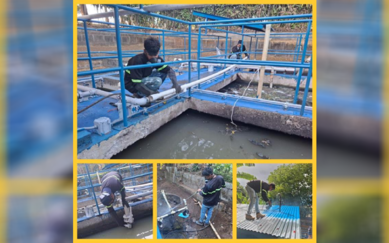 Rehabilitan plantas de tratamiento de aguas residuales en Managua