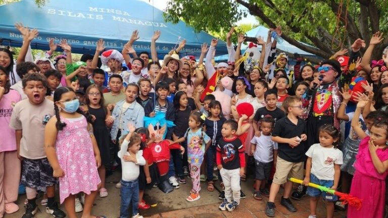 Alegría y responsabilidad representan los niños en Nicaragua, destaca Rosario