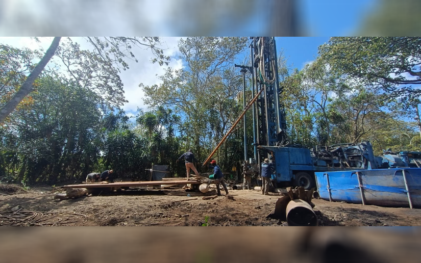 ENACAL avanza en construcción de pozo en San Marcos