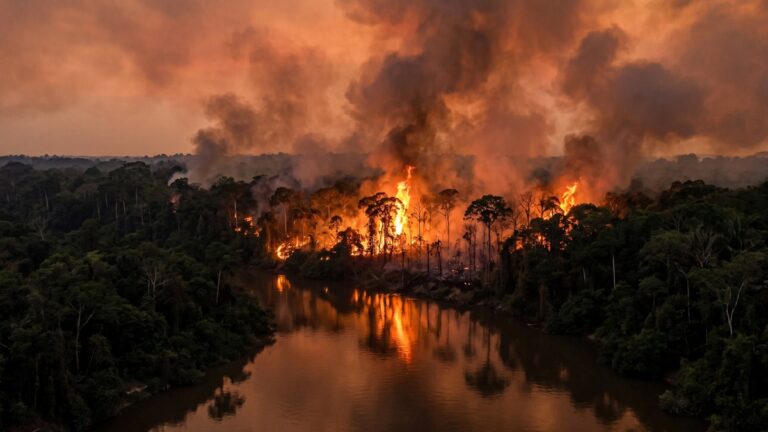 Incendios en la Amazonía brasileña aumentan 115 % en mayo