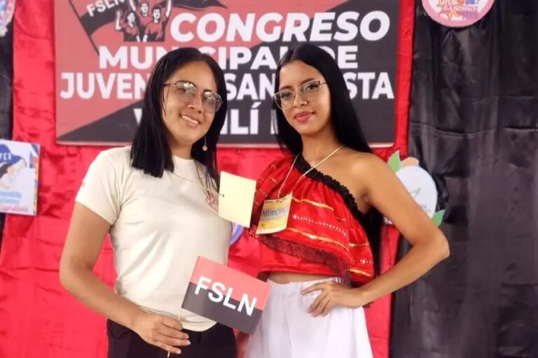 Jóvenes sandinistas de Nueva Segovia reafirman su compromiso con la patria