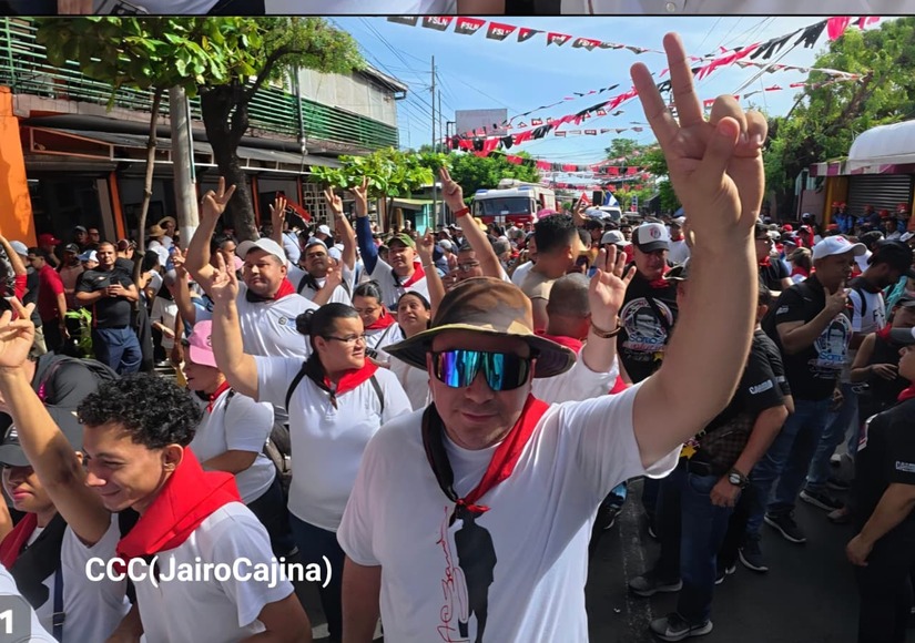 Militancia conmemora el 47 aniversario del Repliegue a El Vapor