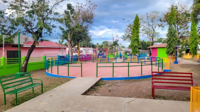 Nandaime cuenta con parque infantil mejorado