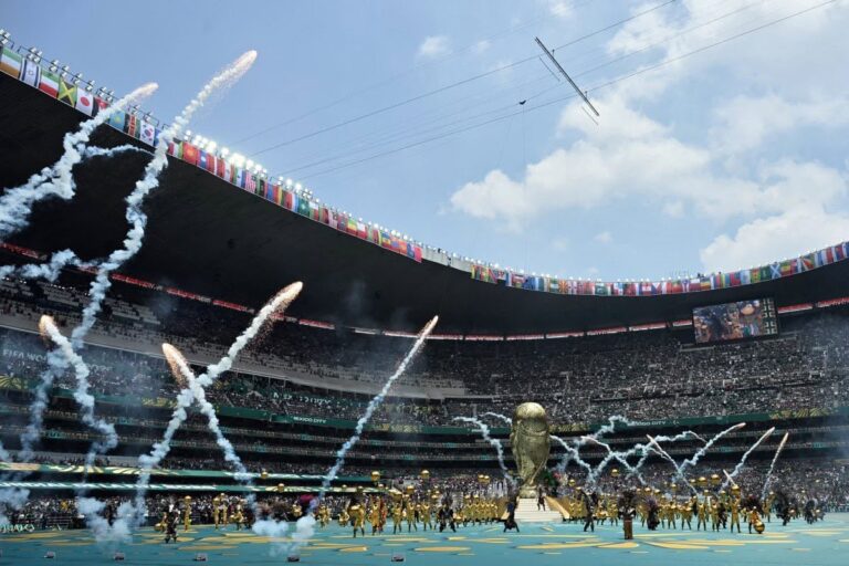 Se inauguró el mundial de Fútbol en México