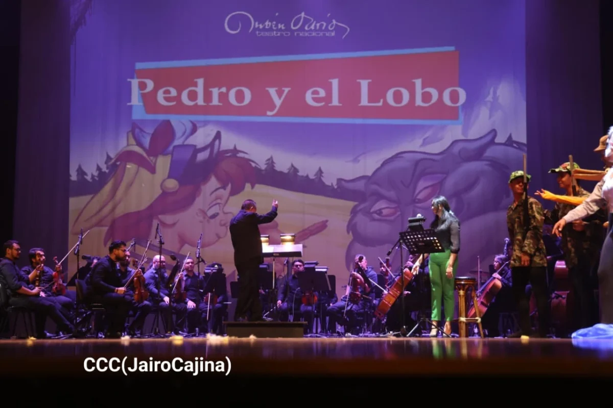 Teatro Rubén Darío presenta “Pedro y El Lobo” en homenaje al mes de la niñez nicaragüense