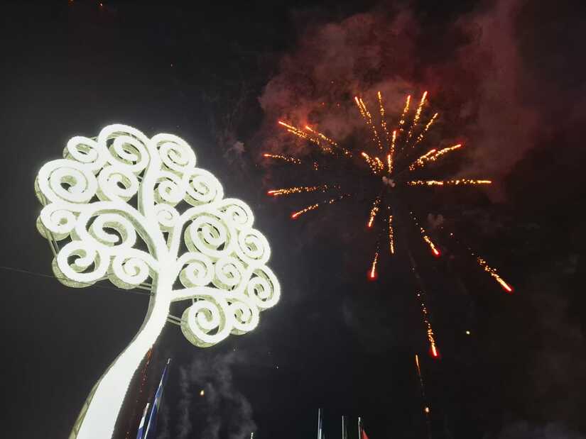 Waspam honra legado de Nidia White Reyes con caminata y encendido del Árbol de la Vida