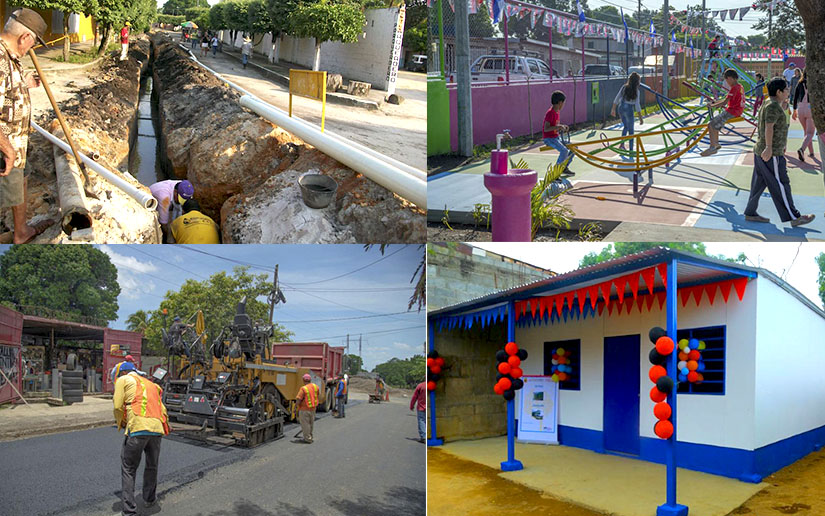 Continúan entregando proyectos sociales en Nicaragua